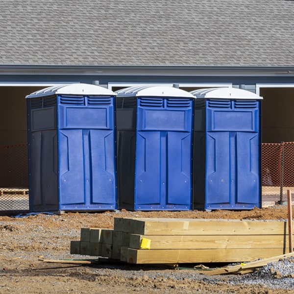 can i customize the exterior of the porta potties with my event logo or branding in Woodbury